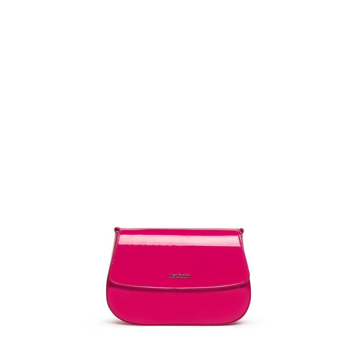 Borsa a tracolla con cerniera da donna WHA-1133 AVORIO