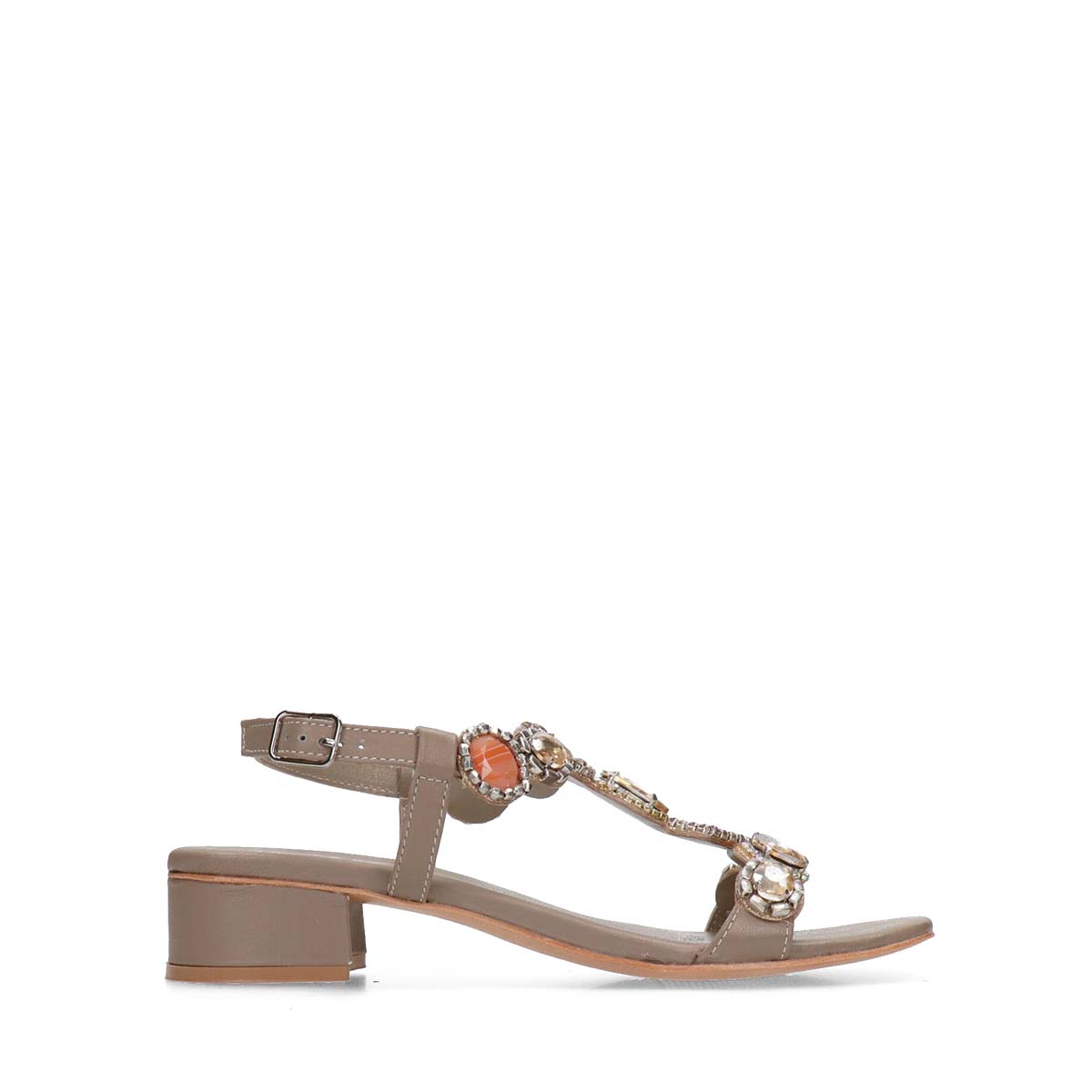 Sandali con tacco Donna in nappa con pietre MELLUSO K58021W Adriano Calzature